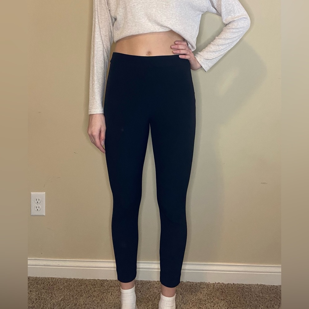 Express super soft twill skinny high rise work pants